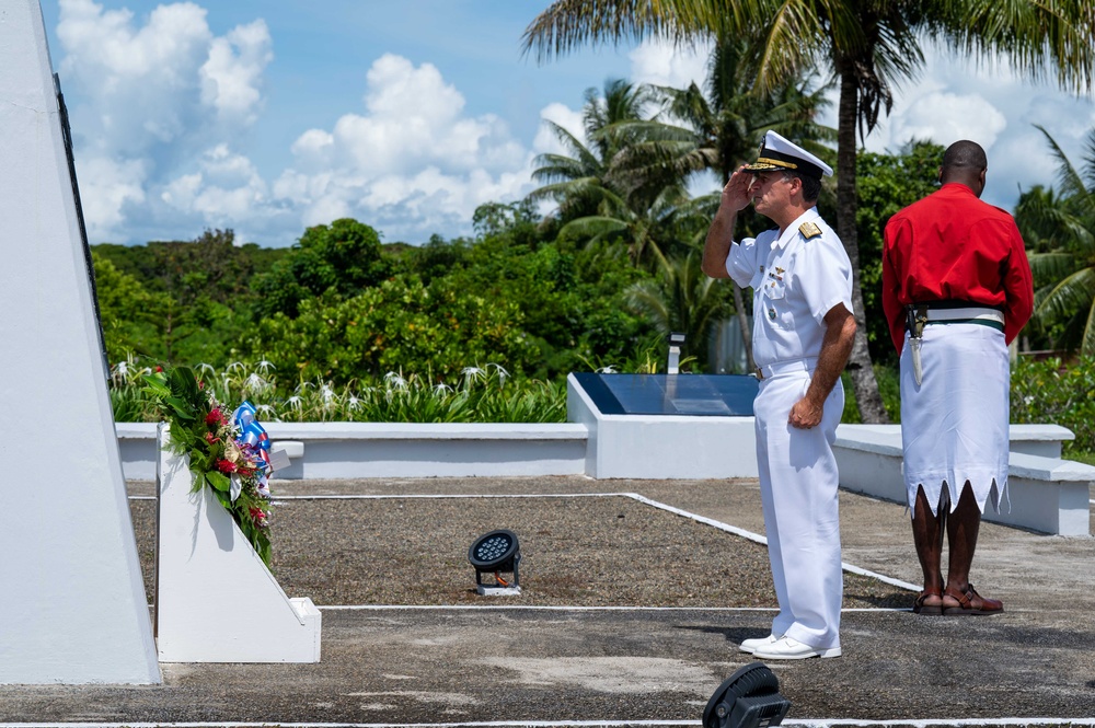 CDRUSINDOPACOM travels to Fiji