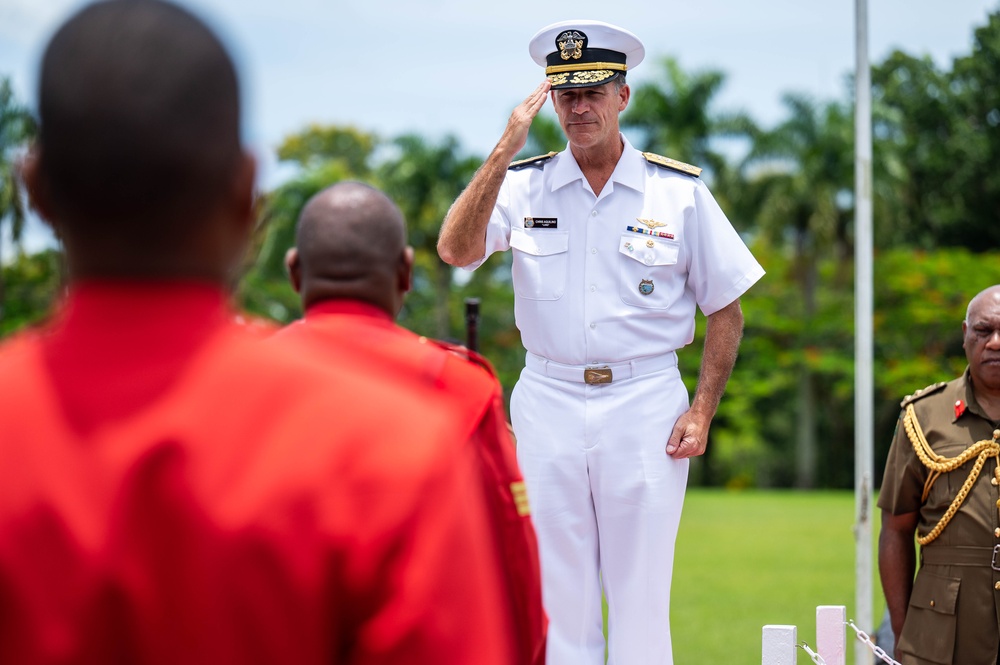 CDRUSINDOPACOM travels to Fiji