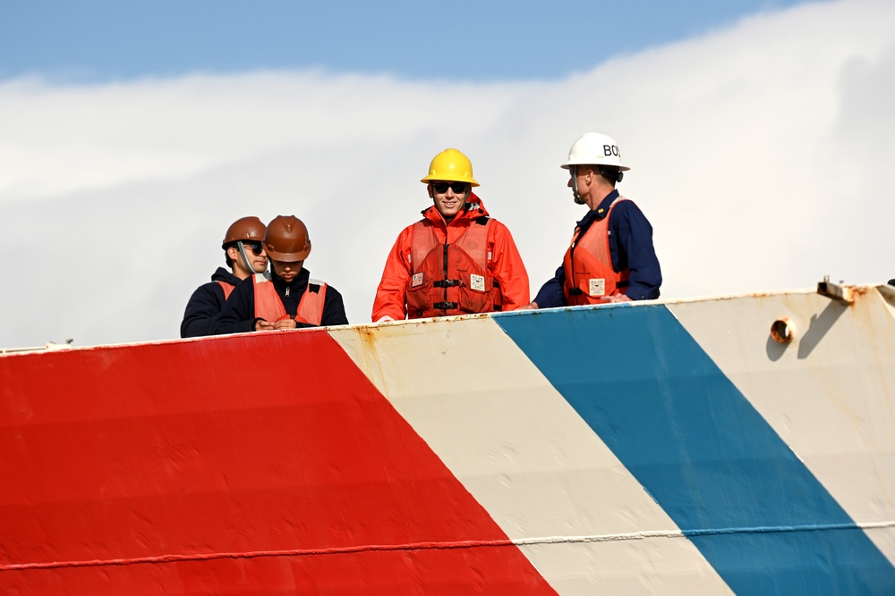 U.S. Coast Guard Cutter Kimball arrives in Kagoshima, Japan