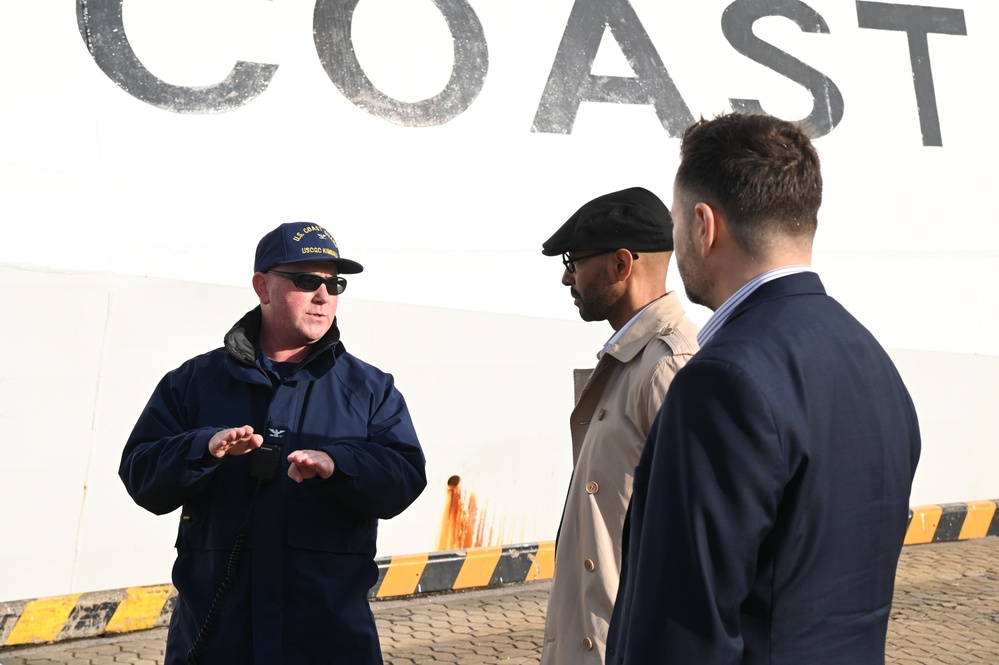 U.S. Coast Guard Cutter Kimball arrives in Kagoshima, Japan