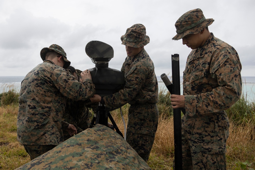 Marines and Sailors Work Together During an Advance Base Operation Exercise