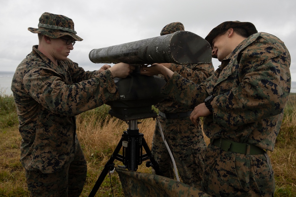 Marines and Sailors Work Together During an Advance Base Operation Exercise