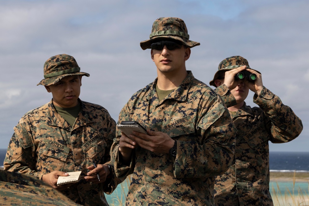 Marines and Sailors Work Together During an Advance Base Operation Exercise