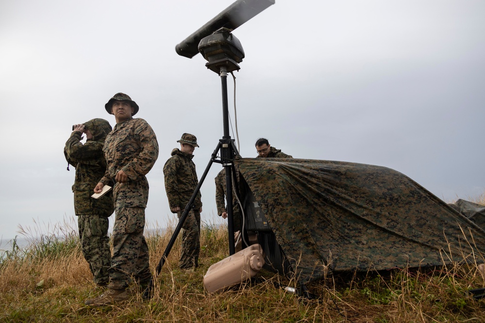 Marines and Sailors Work Together During an Advance Base Operation Exercise