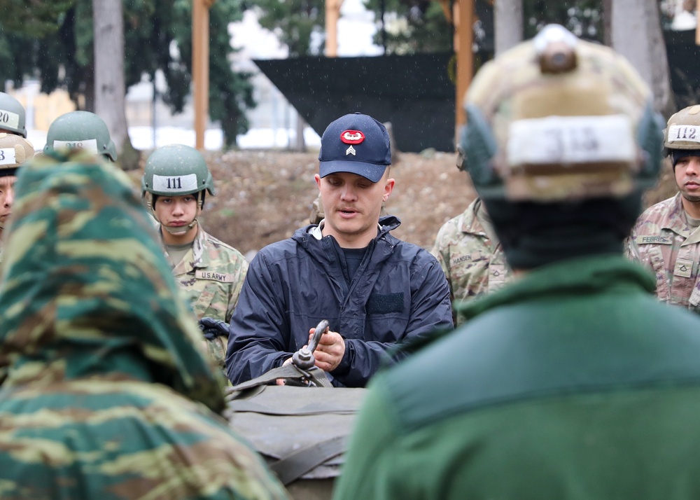The 101st Air Assault Multi-national training in Greece