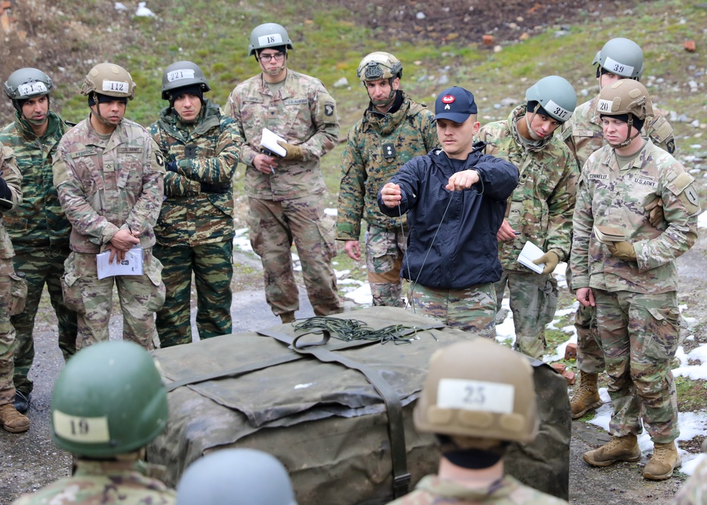 The 101st Air Assault Multi-national training in Greece