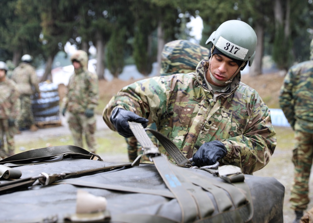 The 101st Air Assault Multi-national training in Greece