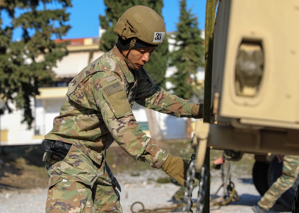 The 101st Air Assault Multi-national training in Greece