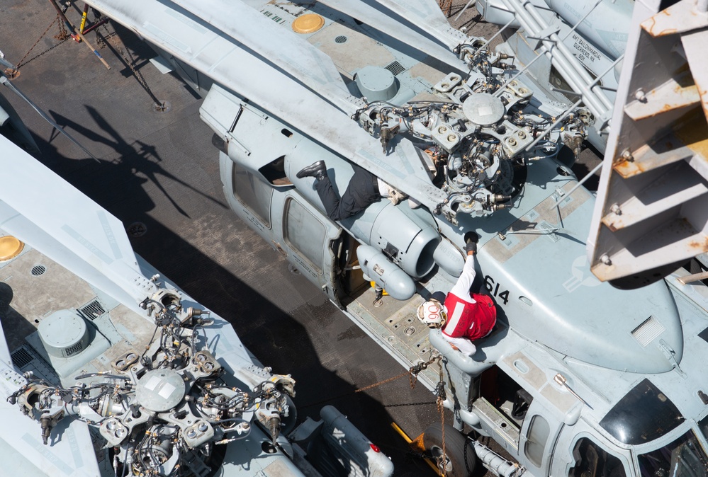 Nimitz Conducts Flight Operations