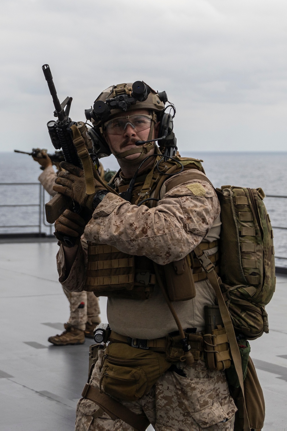 DVIDS - Images - 31st MEU conducts VBSS aboard the USS Miguel Keith ...