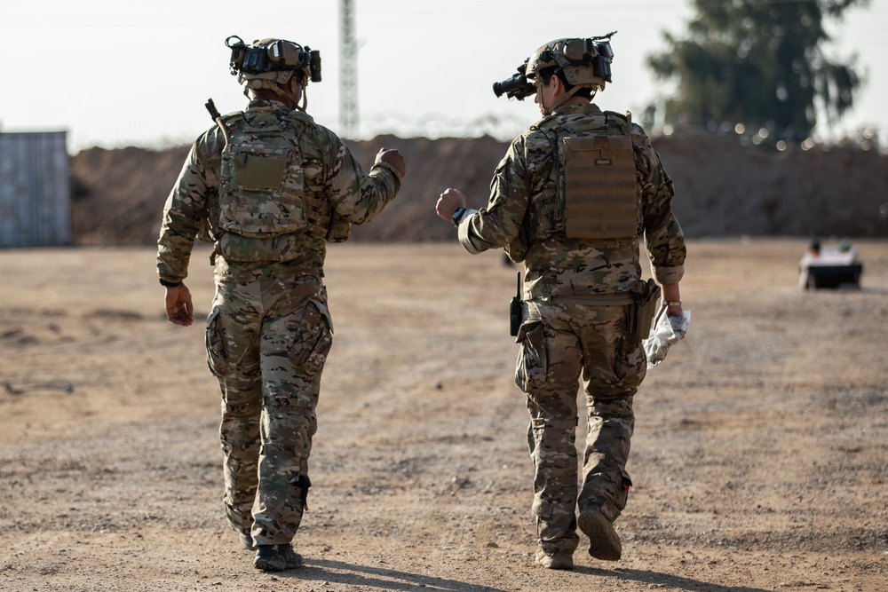 Coalition assist Syrian Democratic Forces EOD