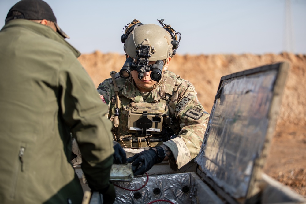 Coalition assist Syrian Democratic Forces EOD