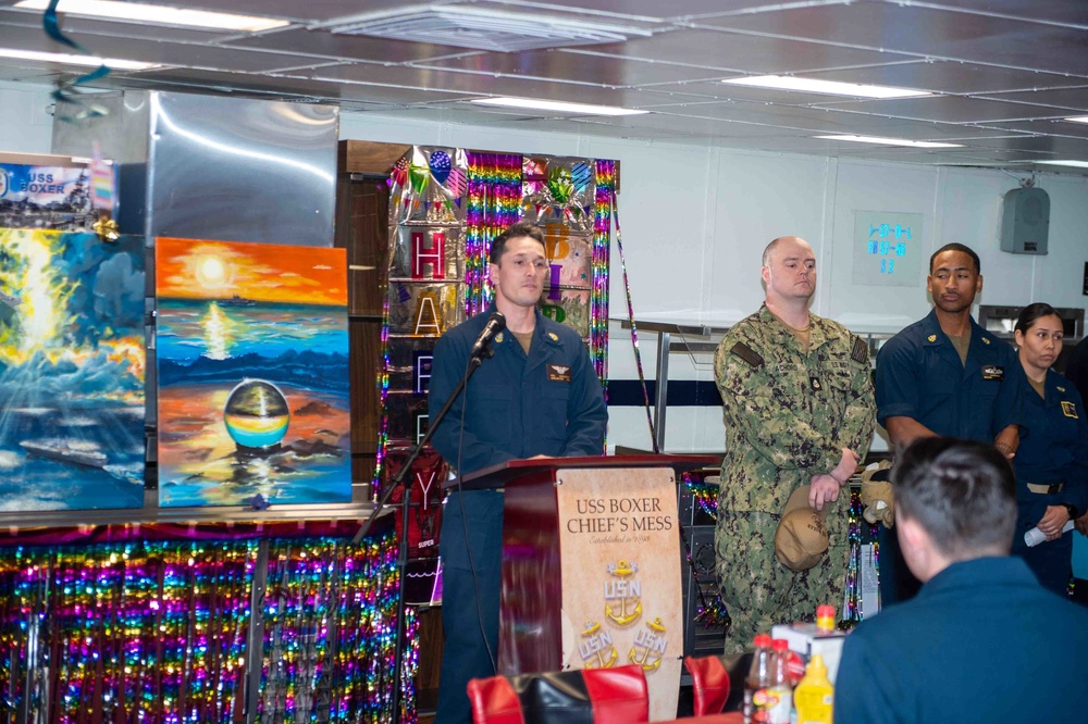 USS Boxer celebrates 28th Birthday