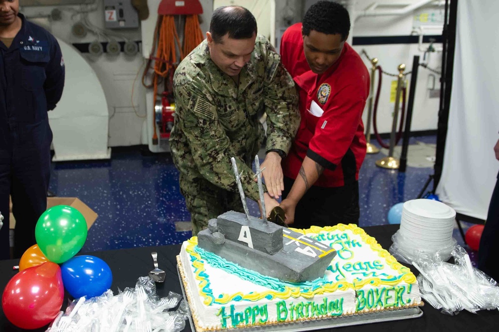 USS Boxer celebrates 28th Birthday