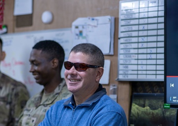 Task Force Hellfighter Command Visit to Prince Hassan Air Base (H5) in Jordan