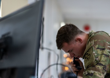 Task Force Hellfighter Command Visit to Prince Hassan Air Base (H5) in Jordan