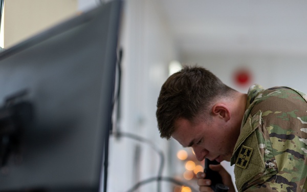 Task Force Hellfighter Command Visit to Prince Hassan Air Base (H5) in Jordan