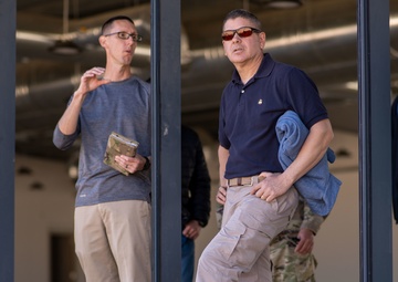 Task Force Hellfighter Command Visit to Prince Hassan Air Base (H5) in Jordan