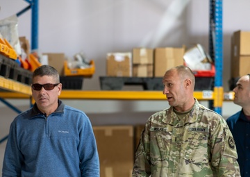 Task Force Hellfighter Command Visit to Prince Hassan Air Base (H5) in Jordan