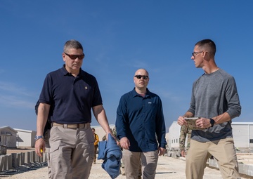 Task Force Hellfighter Command Visit to Prince Hassan Air Base (H5) in Jordan