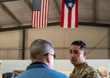 Task Force Hellfighter Command Visit to Prince Hassan Air Base (H5) in Jordan