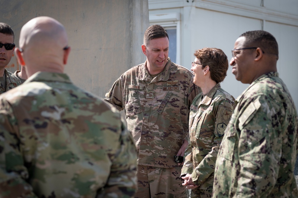 USTRANSCOM command team witnesses AASAB mobility efforts in action