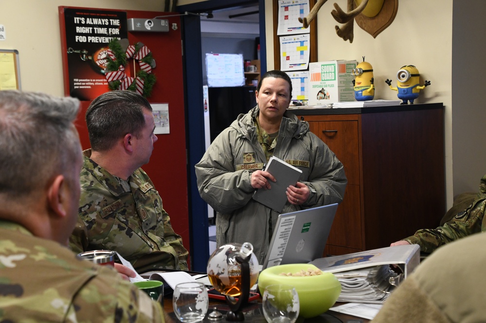 168th Wing Hosts and teams up with ANG Production Assessment Team