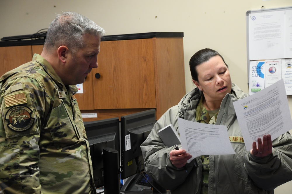 168th Wing Hosts and teams up with ANG Production Assessment Team