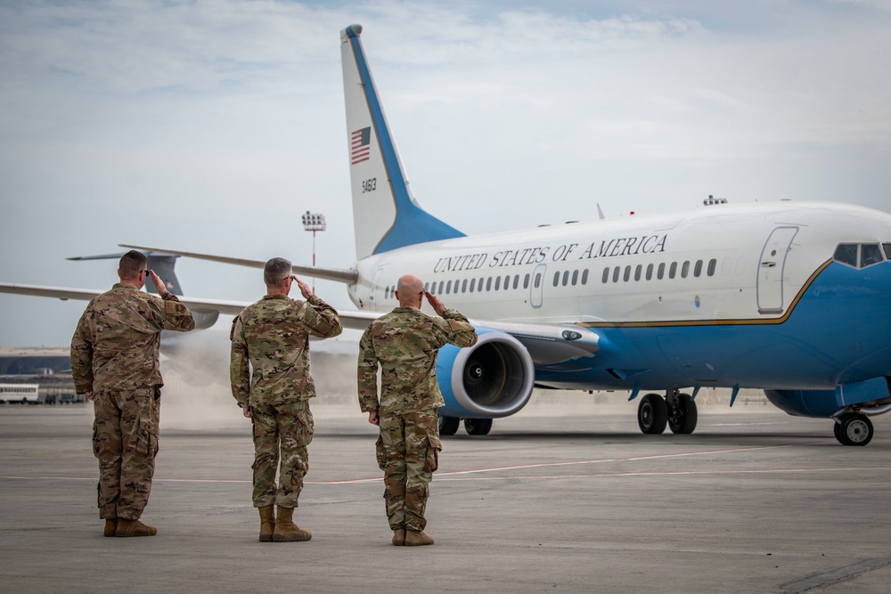 USTRANSCOM command team witnesses AASAB mobility efforts in action