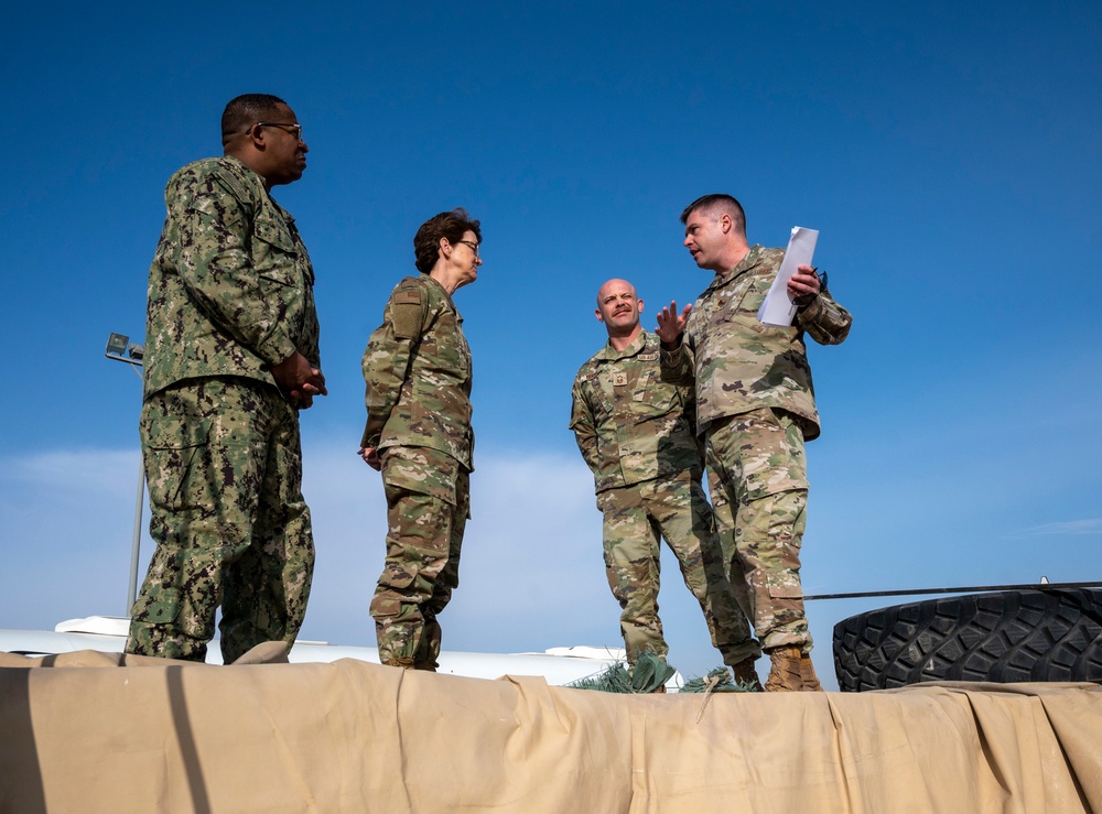 USTRANSCOM command team witnesses AASAB mobility efforts in action