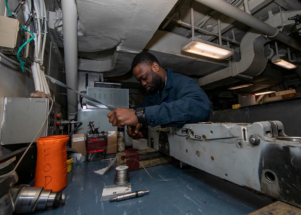 Daily Operations Aboard USS George H.W. Bush (CVN 77)