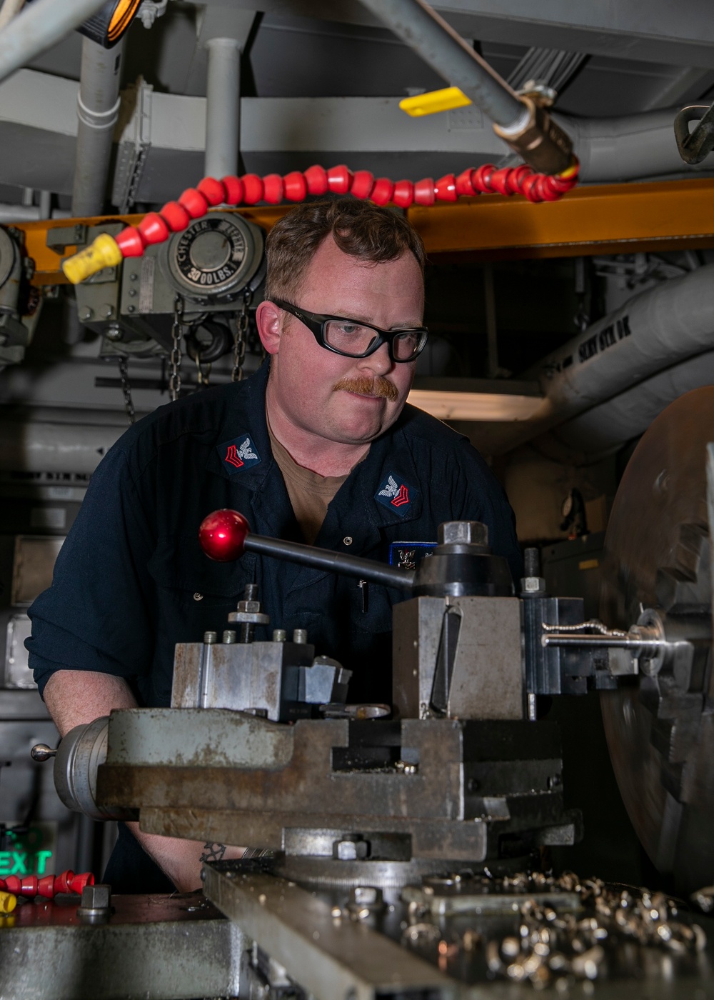 Daily Operations Aboard USS George H.W. Bush (CVN 77)