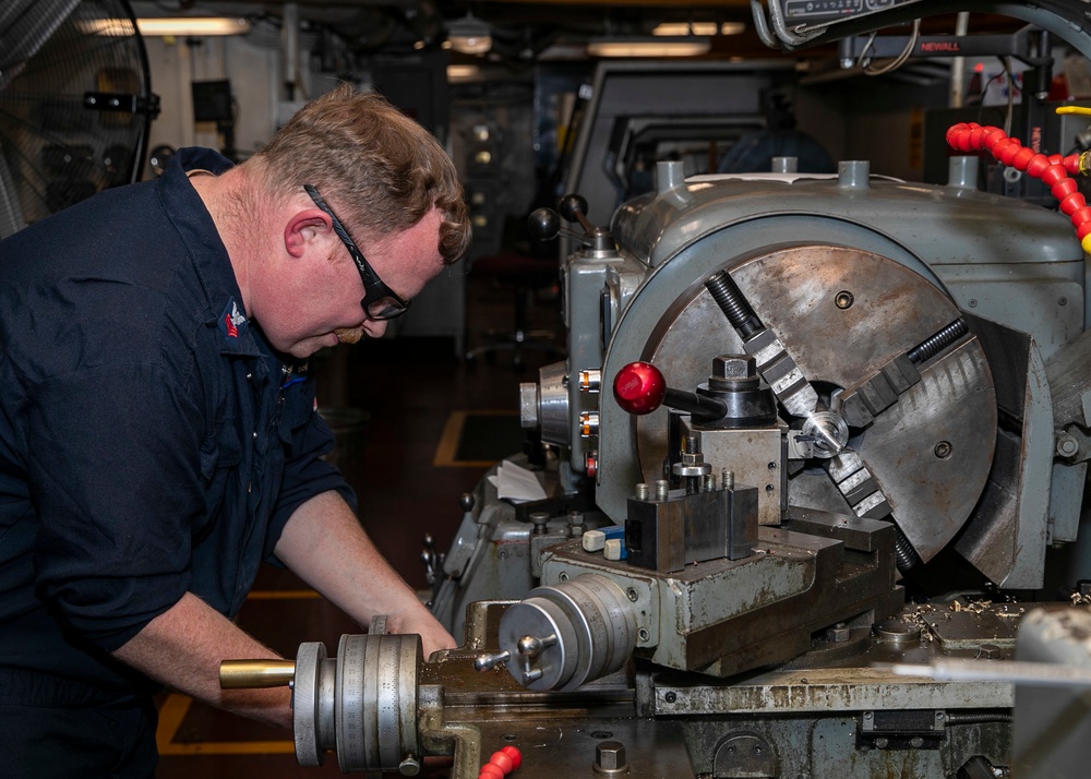 Daily Operations Aboard USS George H.W. Bush (CVN 77)