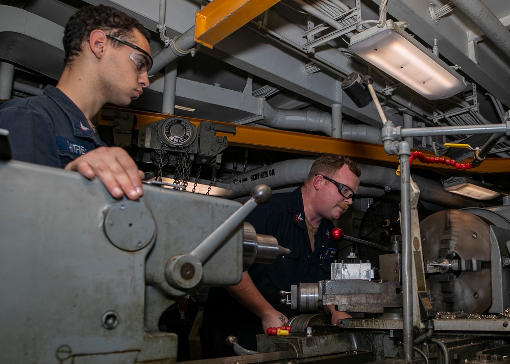 Daily Operations Aboard USS George H.W. Bush (CVN 77)