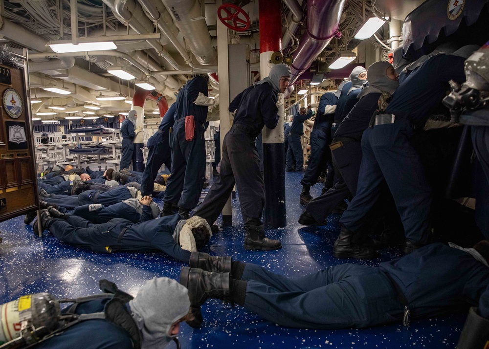 Daily Operations Aboard USS George H.W. Bush (CVN 77)