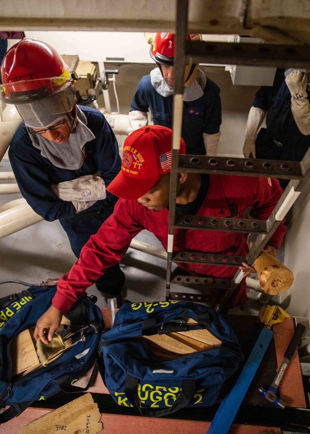 Daily Operations Aboard USS George H.W. Bush (CVN 77)