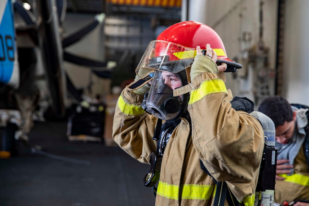 Daily Operations Aboard USS George H.W. Bush (CVN 77)