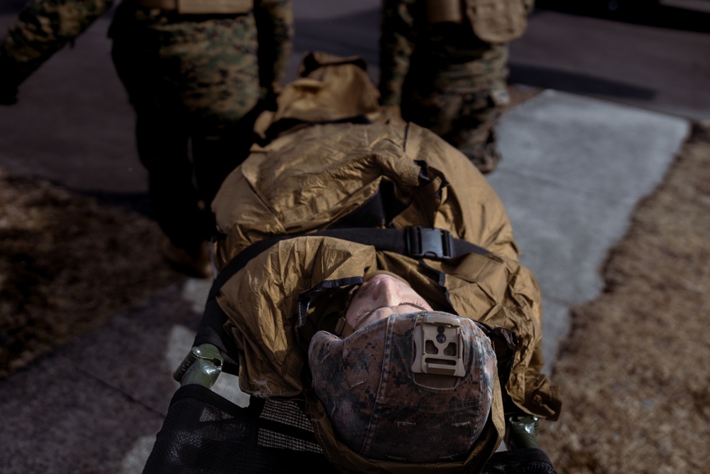 Fuji Viper 23.2: V34 Marines conduct On and Off Drills and Casualty Evacuations