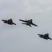 U.S. Navy Aircraft Conduct Flyby