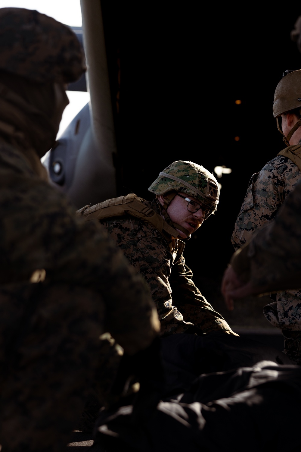 Fuji Viper 23.2: V34 Marines conduct On and Off Drills and Casualty Evacuations