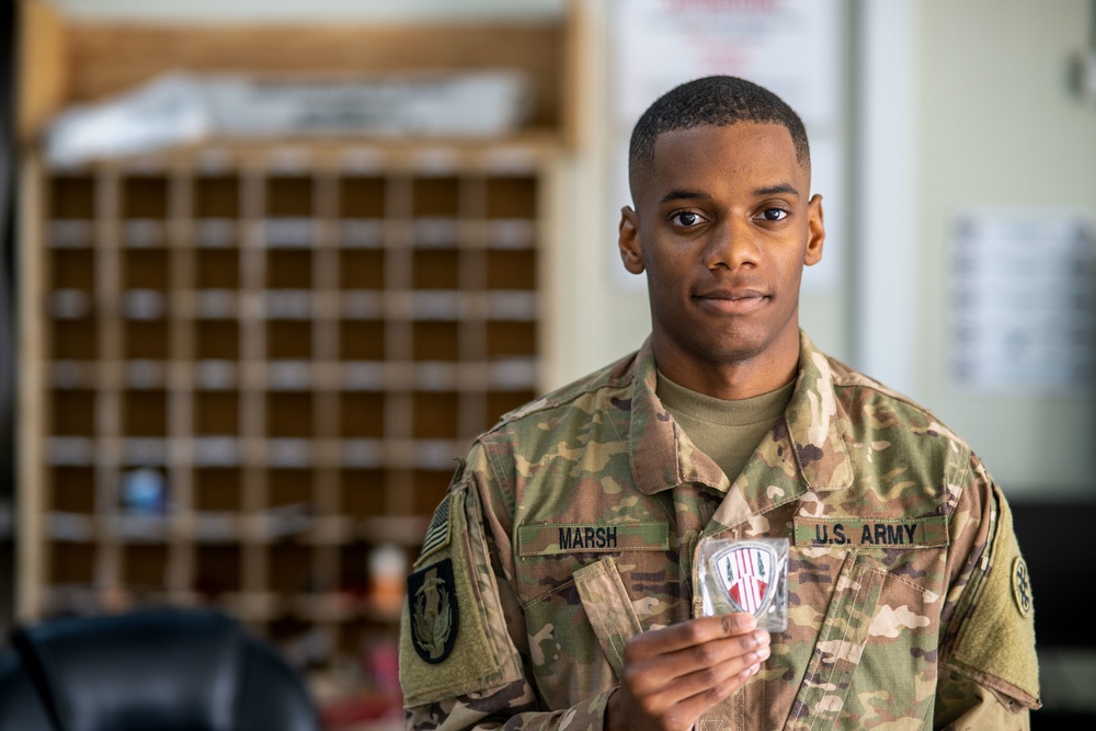 Task Force Hellfighter Commander Visits Units At the Joint Training Center in Jordan