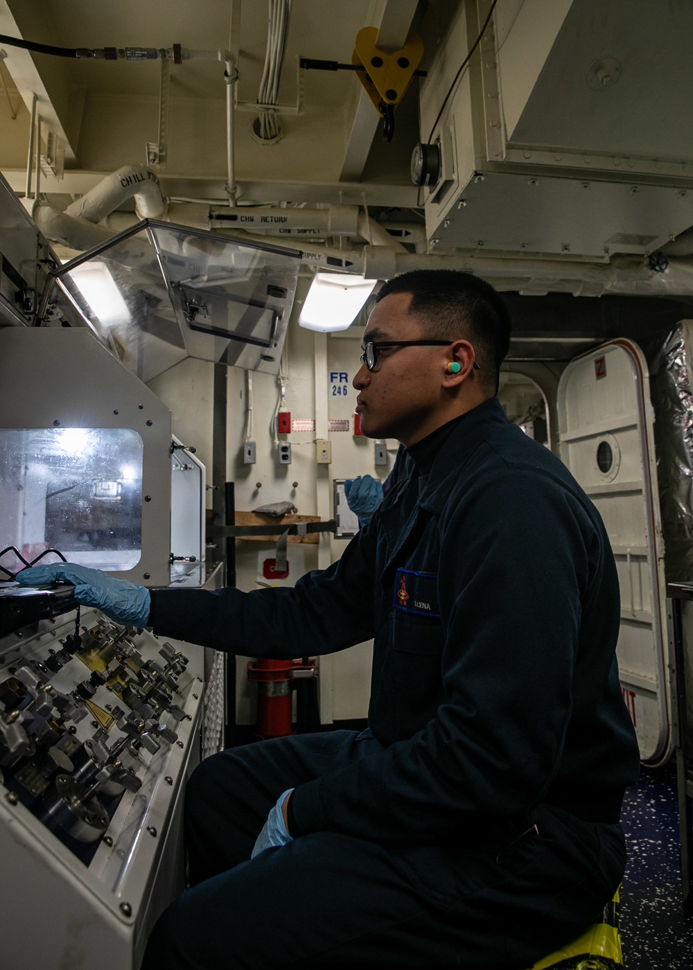 Daily Operations Aboard USS George H.W. Bush (CVN 77)