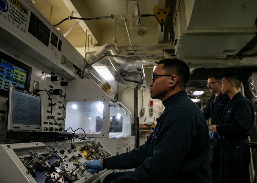 Daily Operations Aboard USS George H.W. Bush (CVN 77)