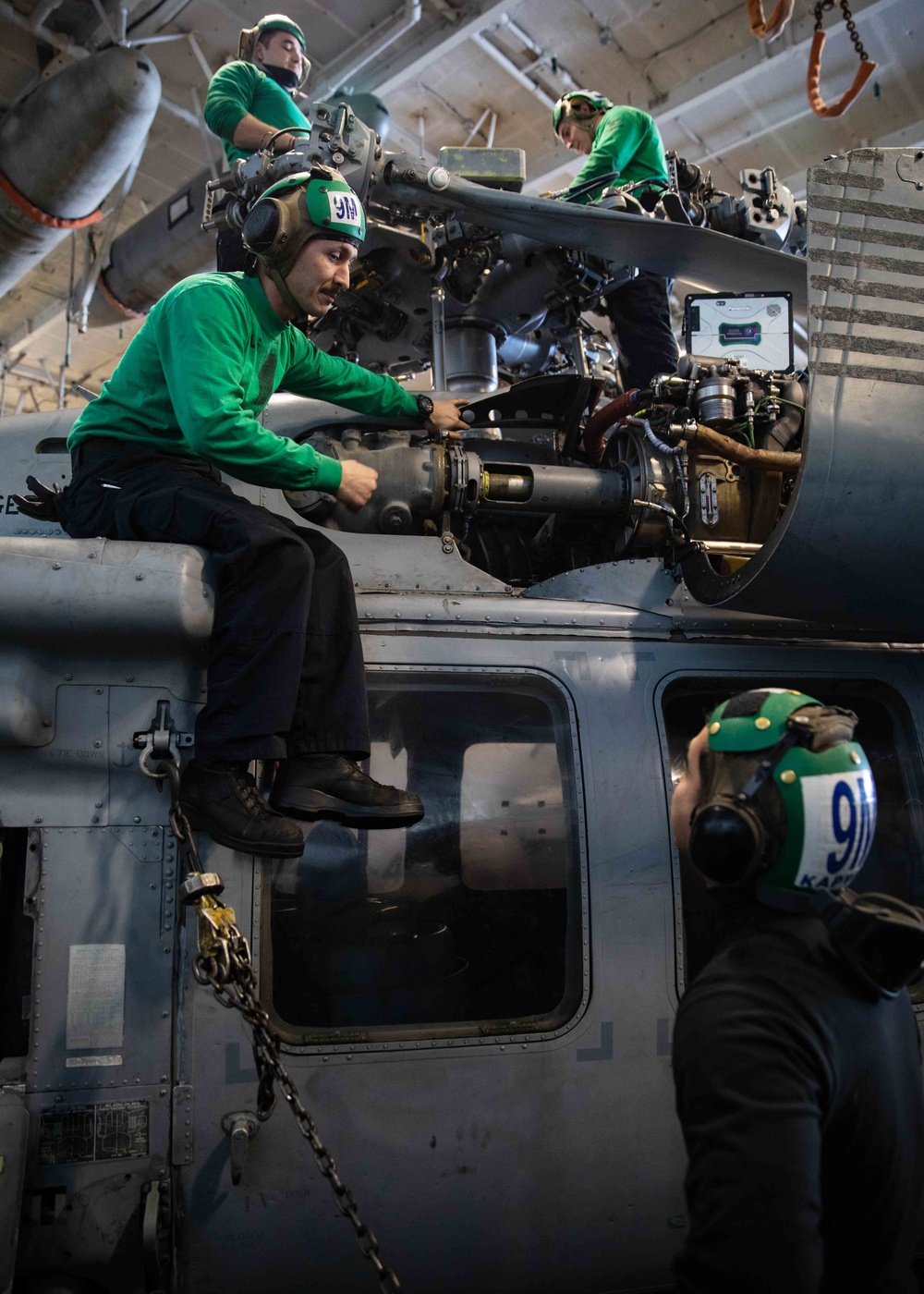 Daily Operations Onboard USS George H.W. Bush (CVN 77)