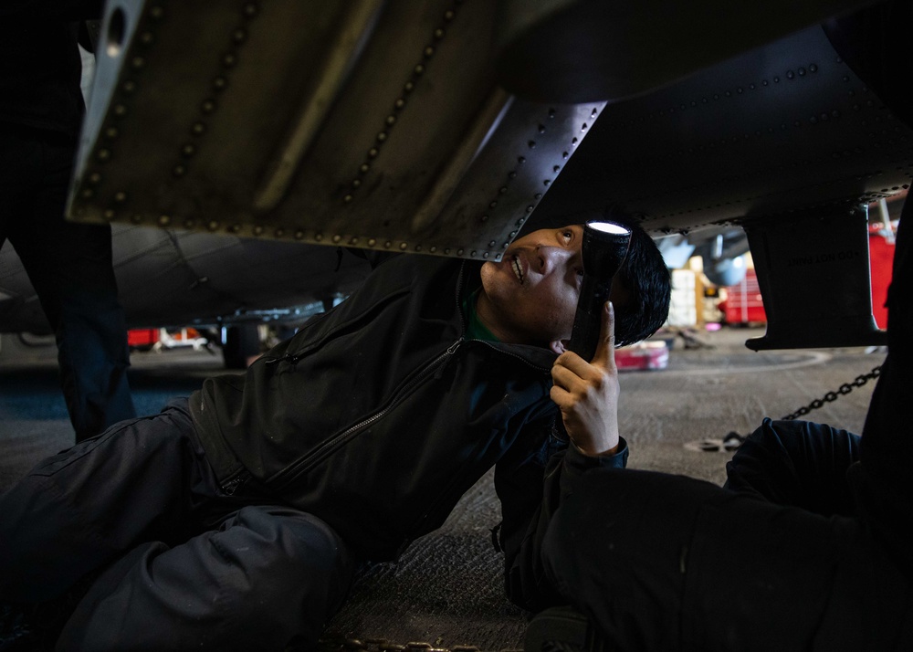 Daily Operations Onboard USS George H.W. Bush (CVN 77)