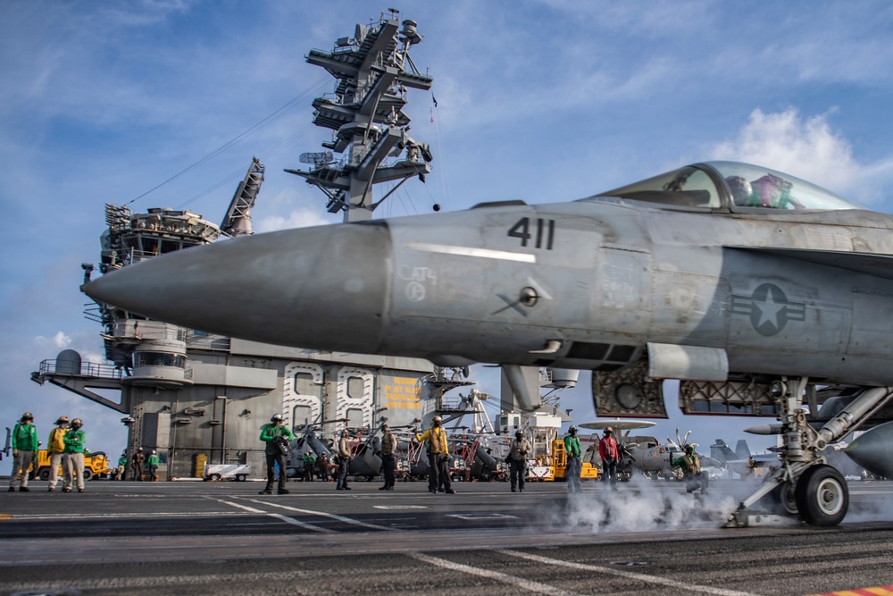 Nimitz Conducts Flight Operations