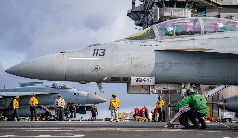 Nimitz Conducts Flight Operations