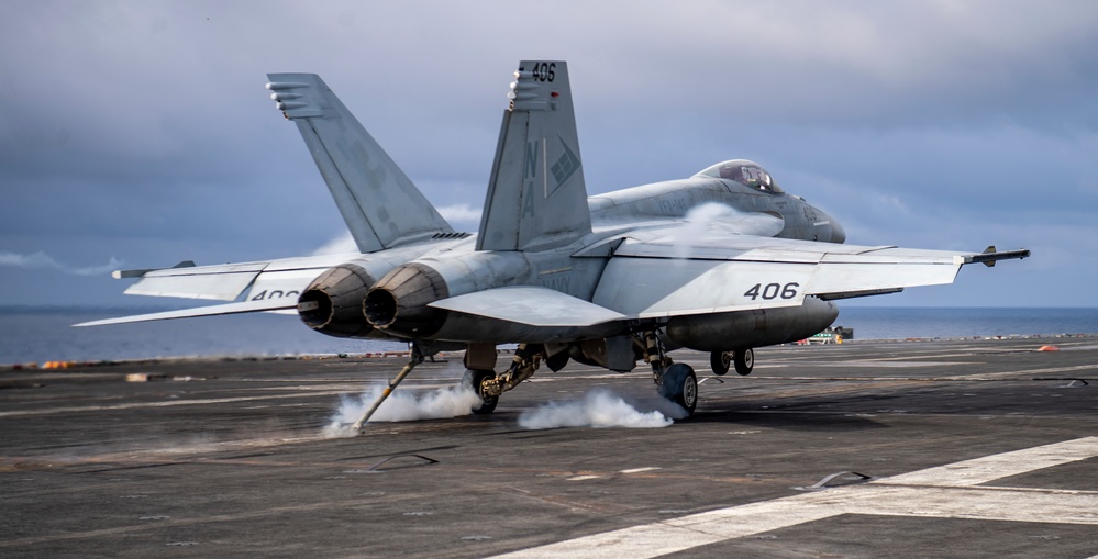 Nimitz Conducts Flight Operations