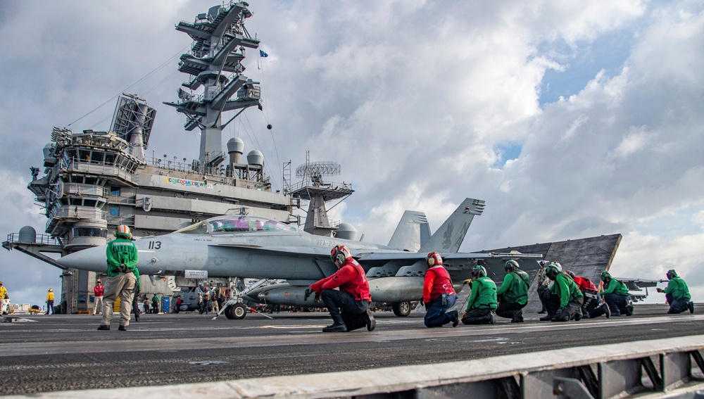 Nimitz Conducts Flight Operations