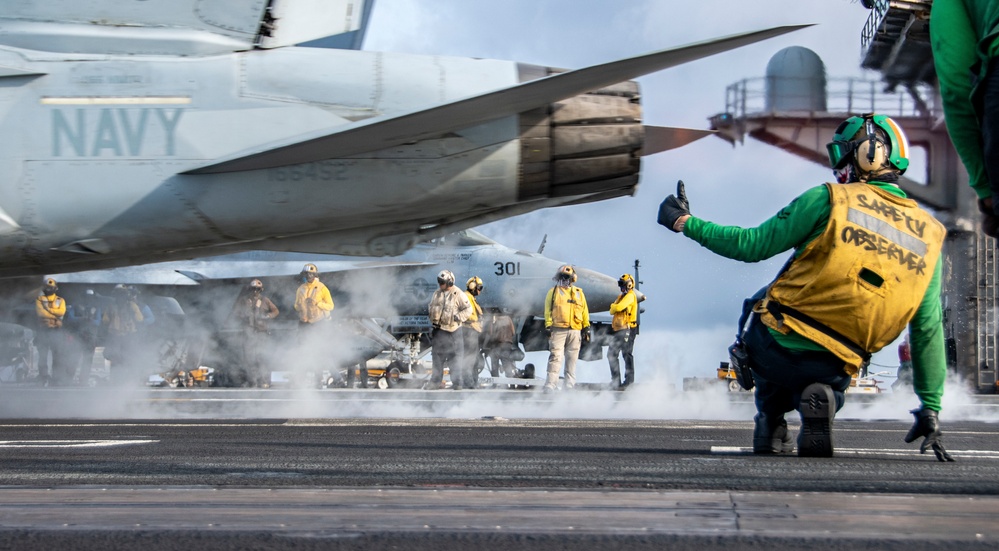 Nimitz Conducts Flight Operations